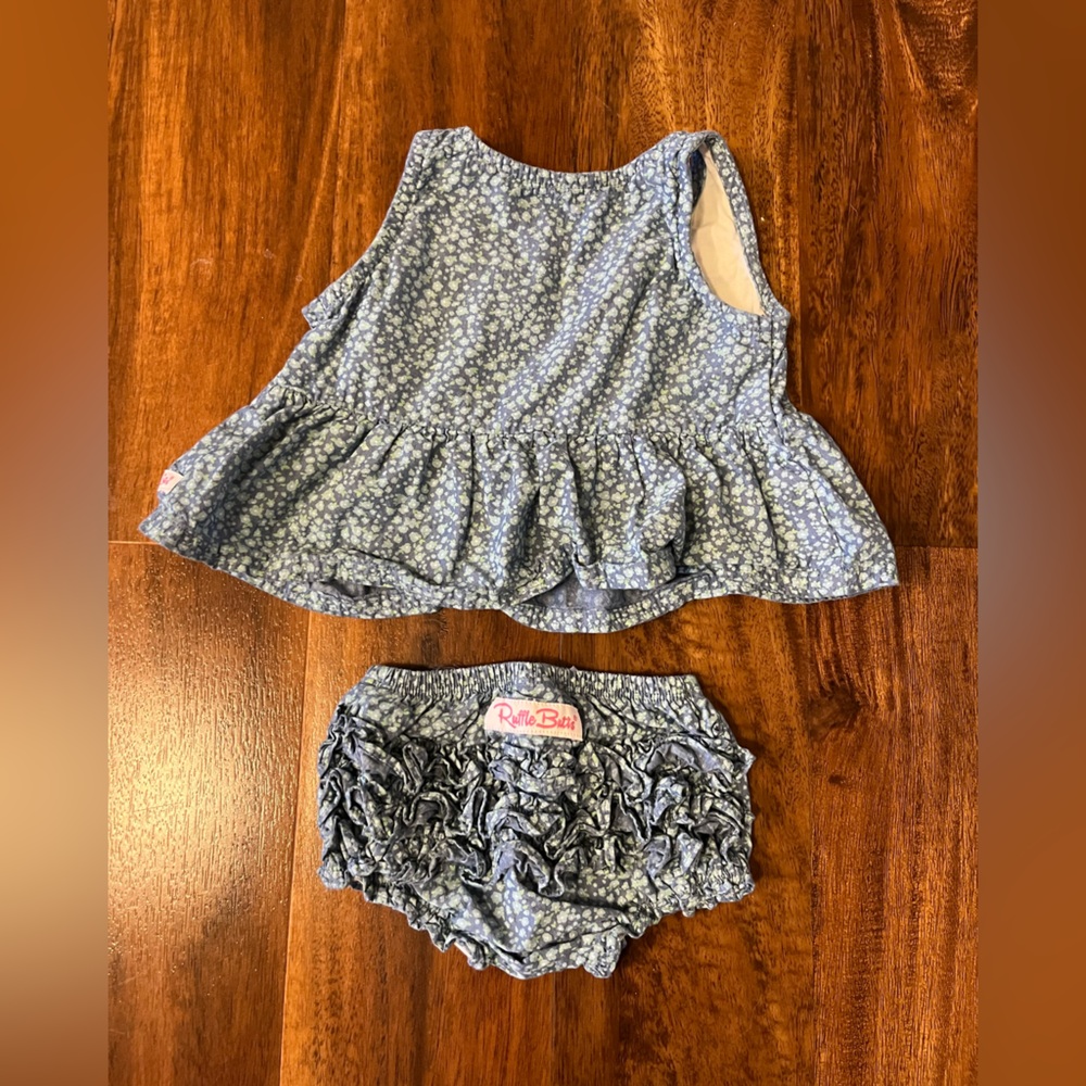 Rufflebutts Summertime Fields Baby Girl Two Piece Set - Picture 6 of 7